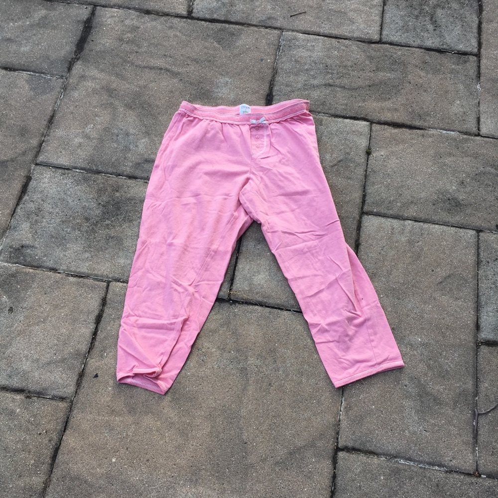 Pink pj bottoms